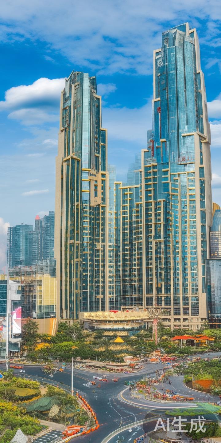 在澳门这座融合东西文化的国际旅游城市中，新葡京娱城