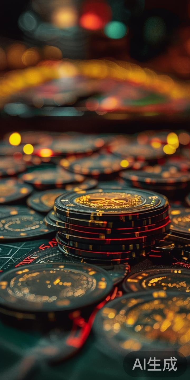 正规筹码采用特殊的材质，手感沉甸甸且坚硬，具有一定